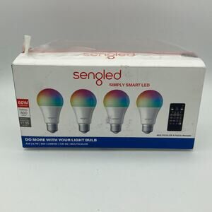 Dual Mode Smart Light Bulbs with Remote & App Control, Color Changing Light